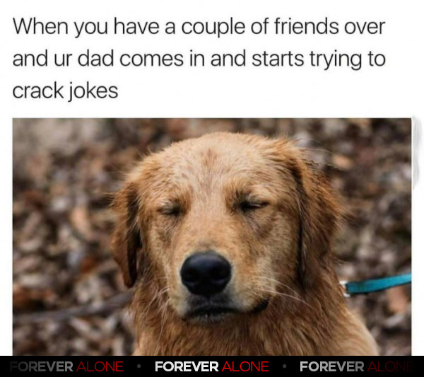 Dad Jokes - Forever Alone : Forever Alone